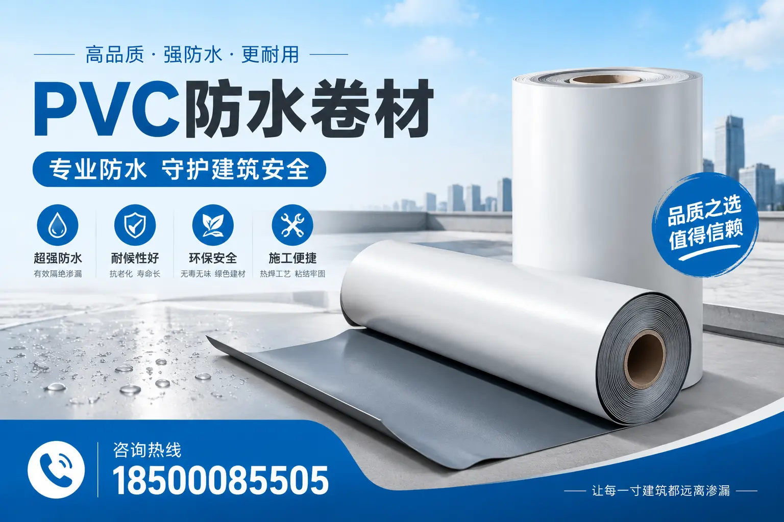普洱地区pvc防水卷材的市场现状与发展趋势